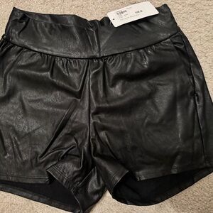 Commando faux leather shorts, NWT, size S